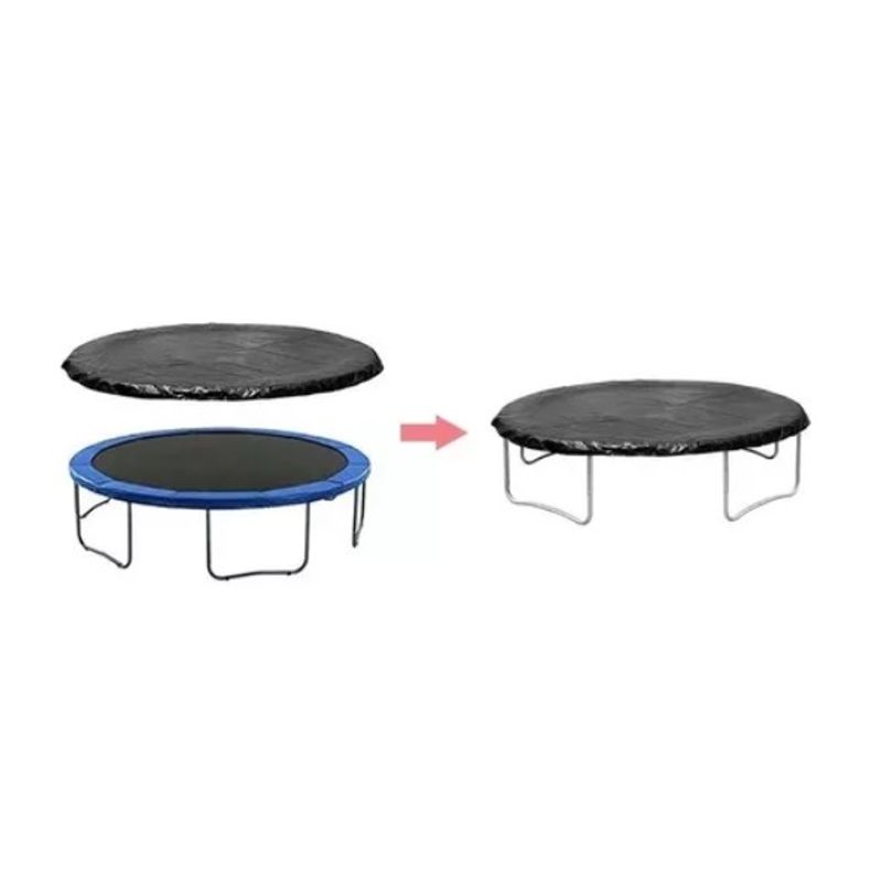 JUGUETON - Cobertor Funda Cama Elástica Protección Lluvia 183 cm