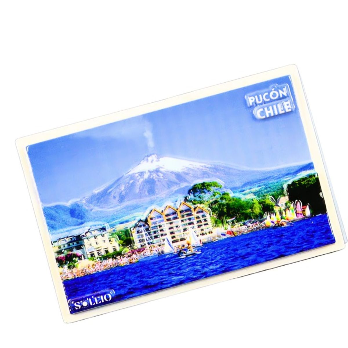 OEM - Pack 4 Imán Resina 3D Pucón