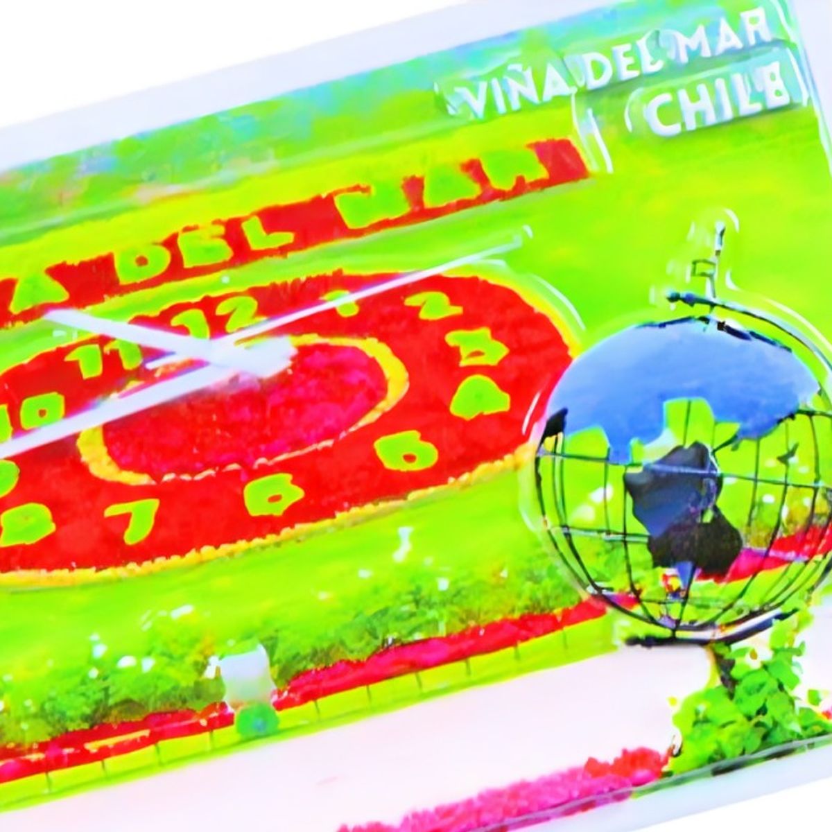 OEM - Pack 4 Imán Resina 3D Valparaíso