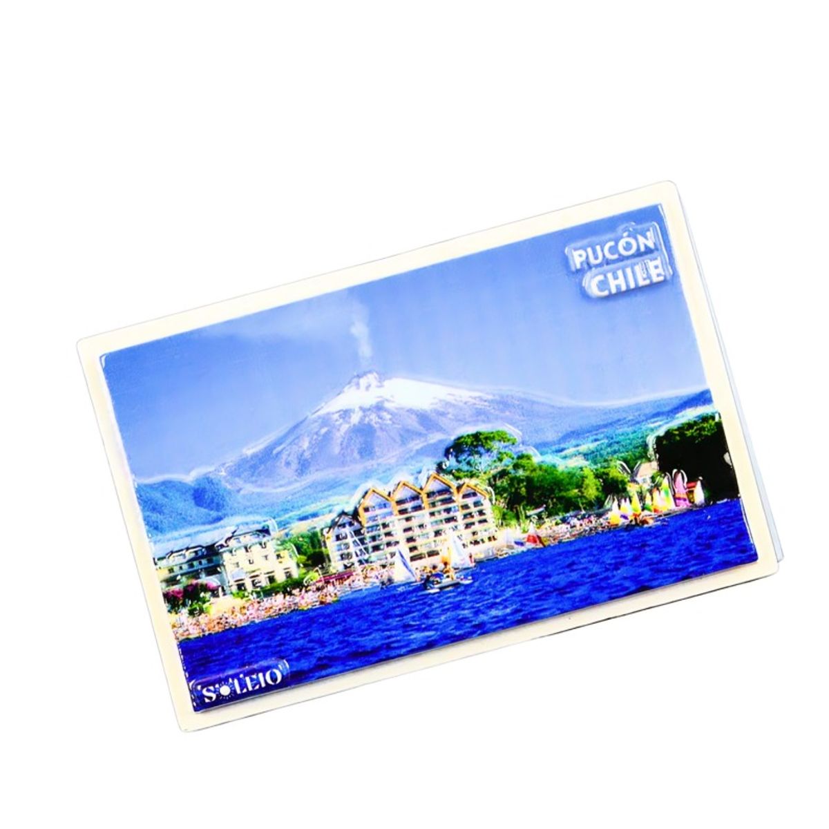 OEM - Pack 4 Imán Resina 3D Pucón