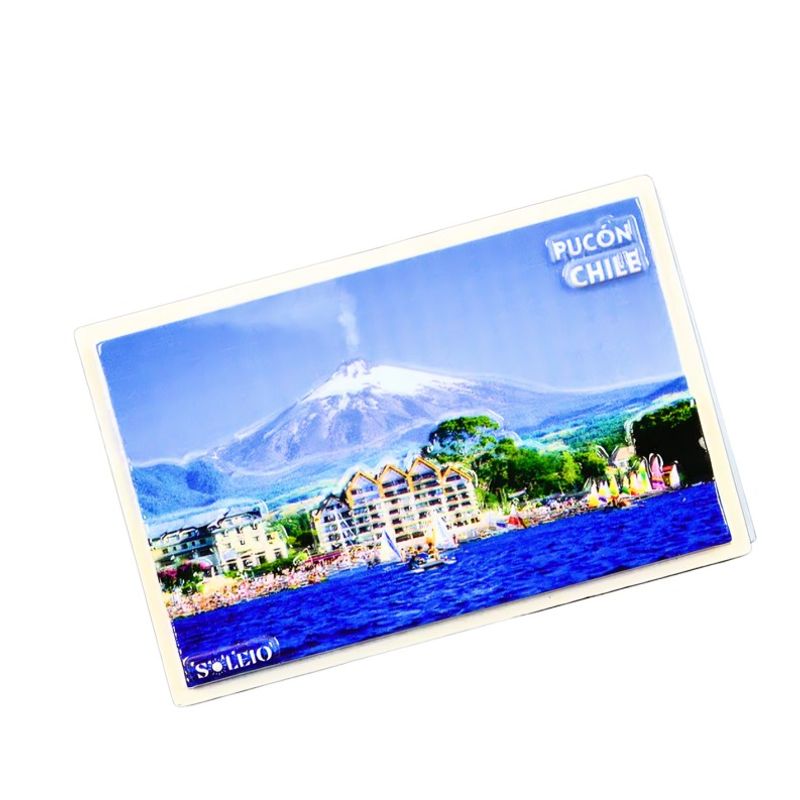 OEM - Pack 4 Imán Resina 3D Pucón