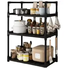 GENERICO - Estante De Almacenamiento Para Cocina 3 Niveles Organizador
