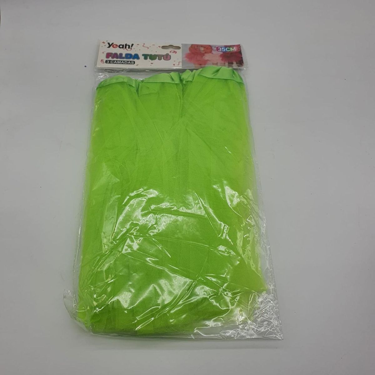 GENERICO - Falda De Tutú Para Niñas 35cm De Largo - Verde - Tamano Unico