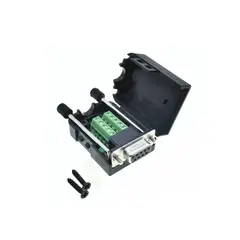 GENERICO - Conector Terminal Db9 Serial Rs232 Hembra Bornera Adaptador