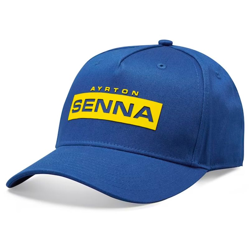 FORMULA 1 - Gorro Formula 1 Oficial Ayrton Senna Basic Logo Azul