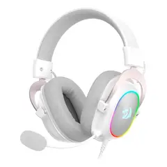 REDRAGON - Audifonos Zeus X White Rgb H510w Usb Pc Ps4 Ps5