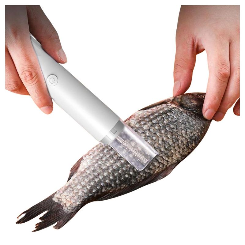 INVENCIBLE - Removedor Escamas Pescado Automatic Pelador Inalambric Nb37