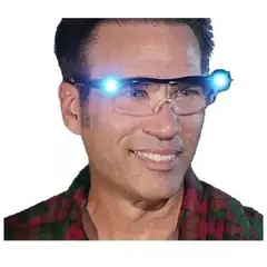 INVENCIBLE - LENTES LUPA LUZ LED ANTI LUZ AZUL 160% RECARGABLE NA89