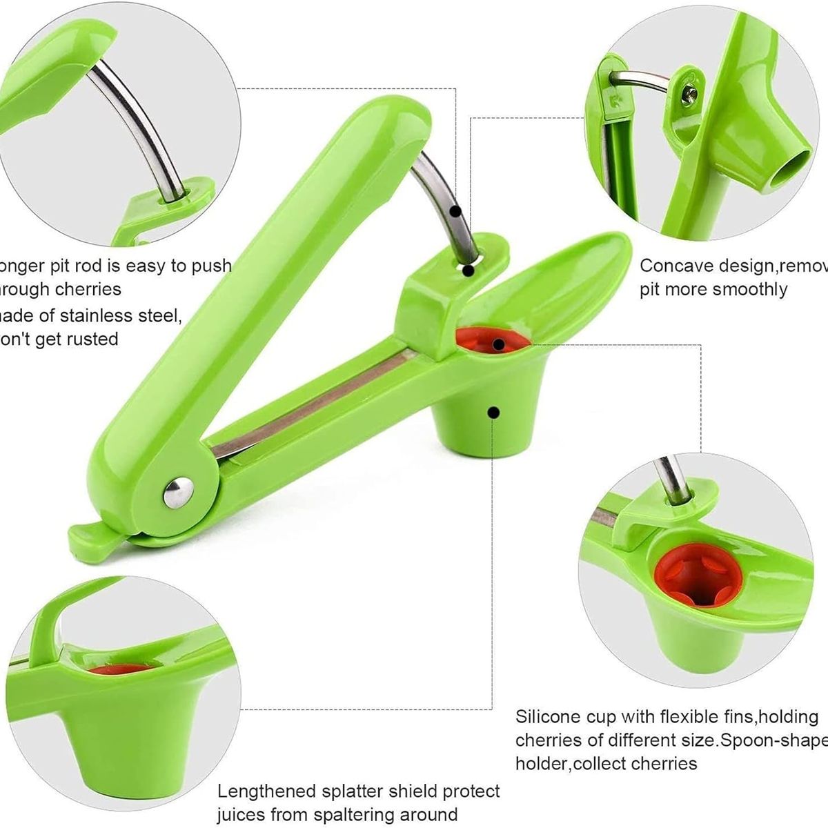 KUANGYE - Alicate Deshuesador De Aceituna Y Cerezas