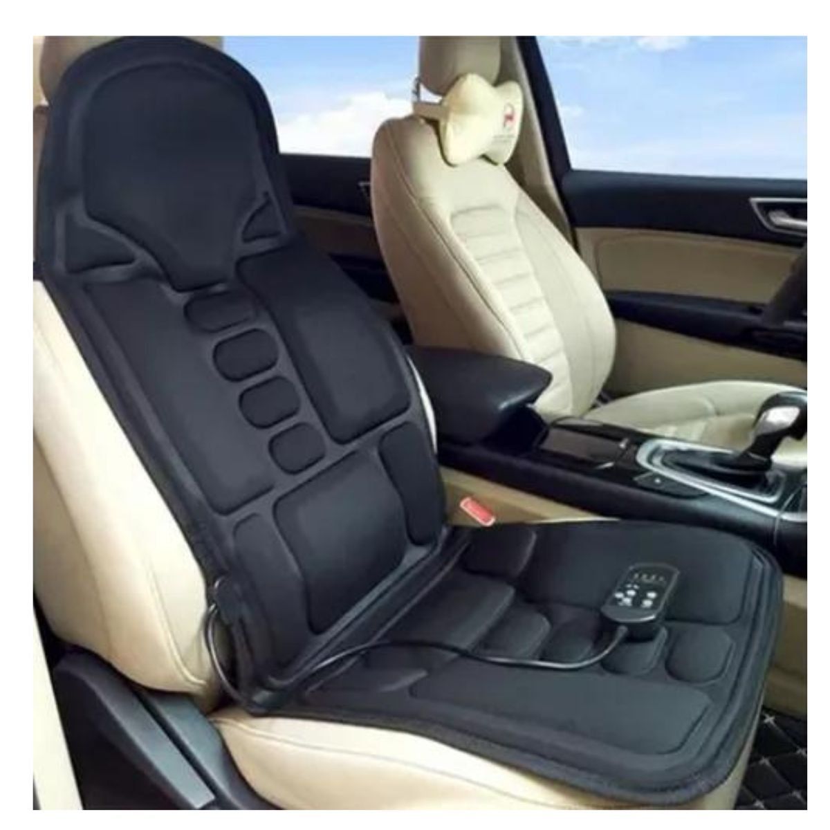 INVENCIBLE - Asiento PARA AUTO calefaccion cojín masajeador control NA60