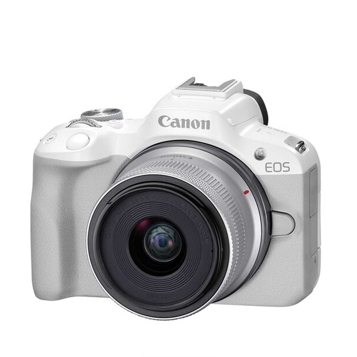 CANON - Canon EOS R50  RF-S 18-45 mm F45-63 IS STM Blanco