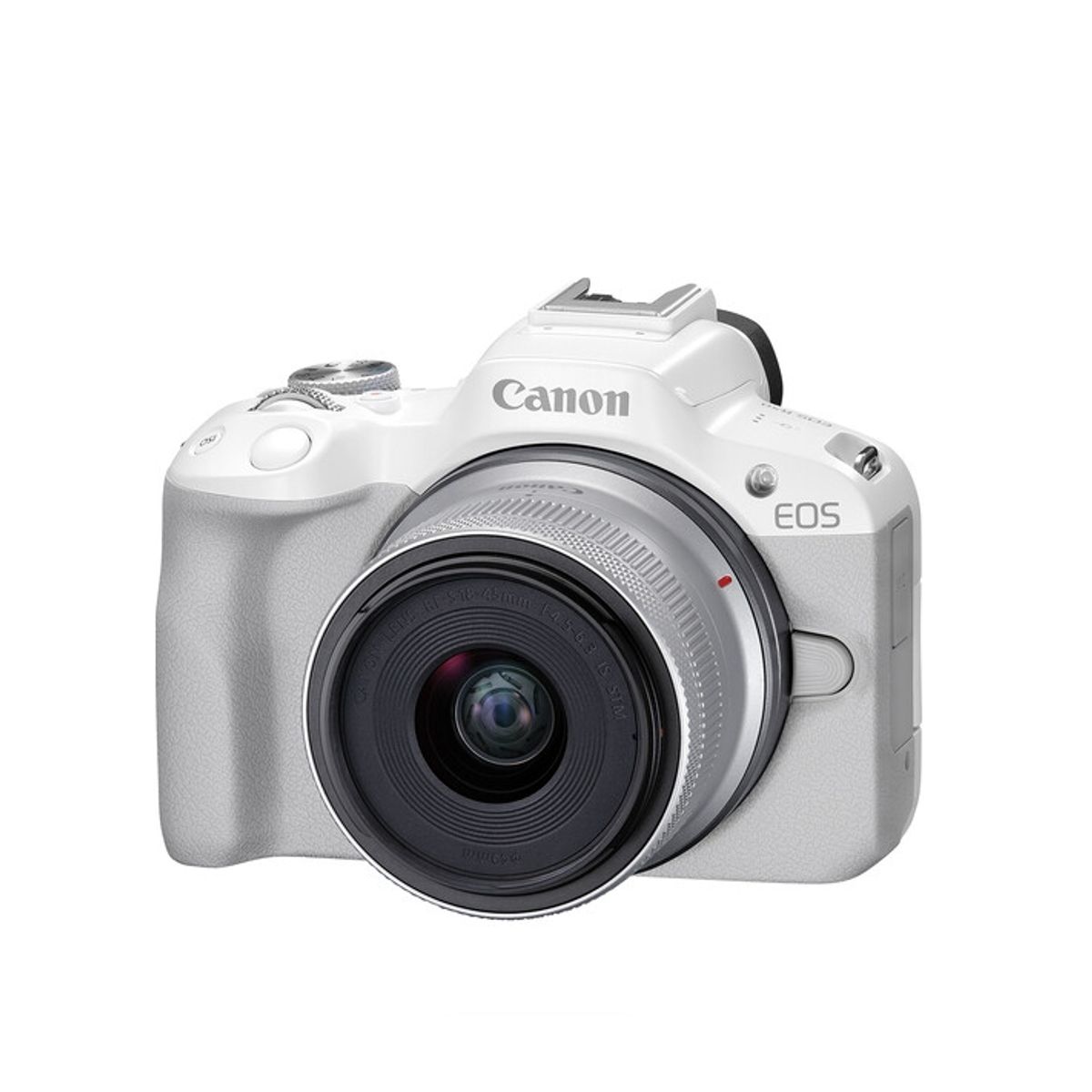 CANON - Canon EOS R50  RF-S 18-45 mm F45-63 IS STM Blanco