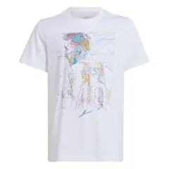 ADIDAS - Polera Messi Fútbol Estampada Kids