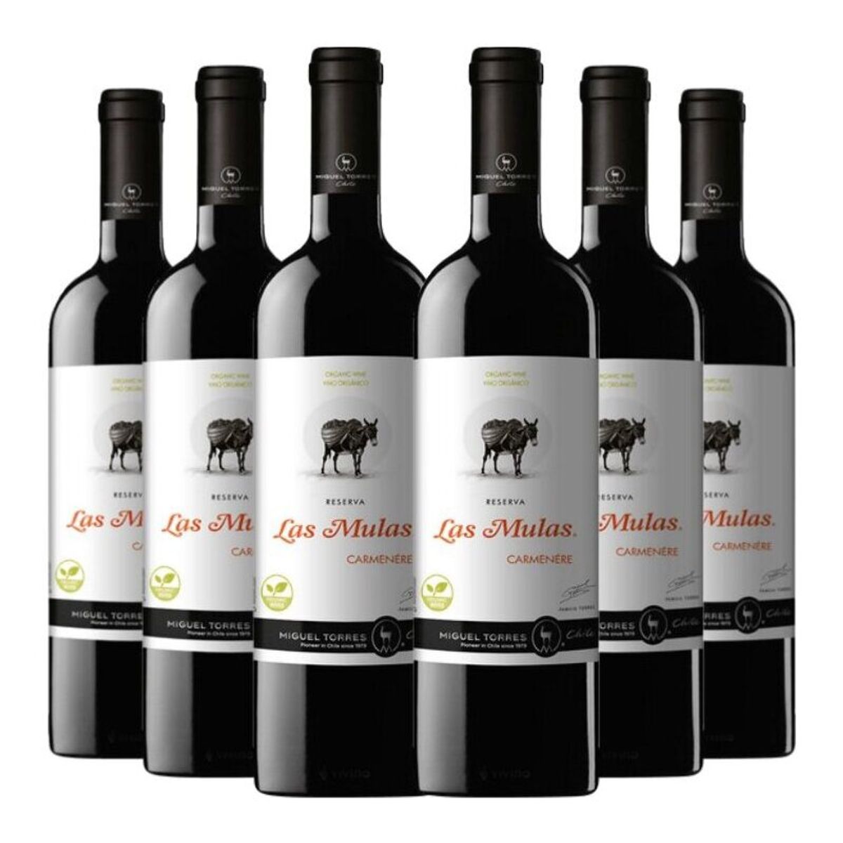 MIGUEL TORRES - 6 Vinos Las Mulas Carmenere