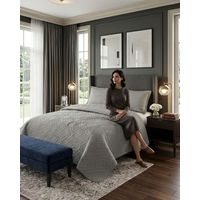 Quilt de Verano Transpirable, Ligero y Elegante 2 plazas