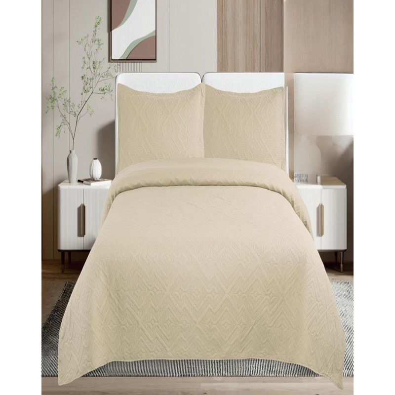 GENERICO - CUBRECAMA COBERTOR QUILT 2 PLAZA