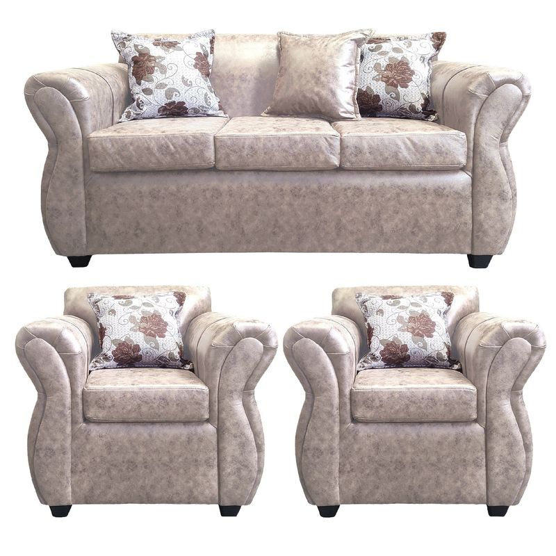 AMERICA DECORA - Living 3-1-1 York Envejecido Beige