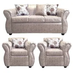 AMERICA DECORA - Living 3-1-1 York Envejecido Beige