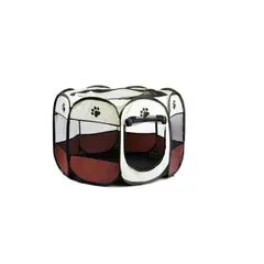 GENERICO - Corral Para Mascotas Portatil Perro Gato Talla L Colores