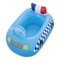 BESTWAY - Bote Inflable Policia 104X60Cm para Niños 3-6 Años