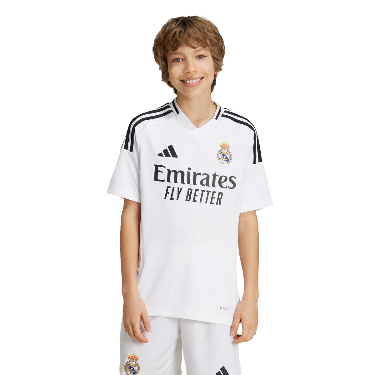 ADIDAS - Camiseta Uniforme Local Real Madrid 2425 Niños