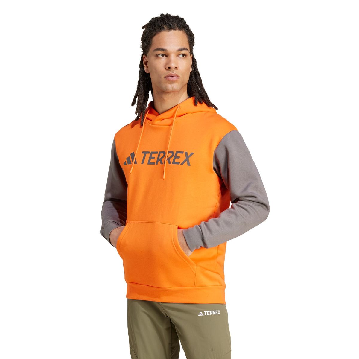 ADIDAS - Polerón con Capucha Terrex Multi Logo Grande