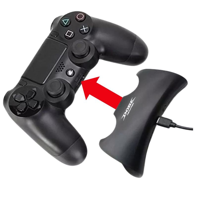 INVENCIBLE - POWER BANK BATERÍA EXTRA CARGADOR MANDO PS4 SLIM V1 V2 NA39
