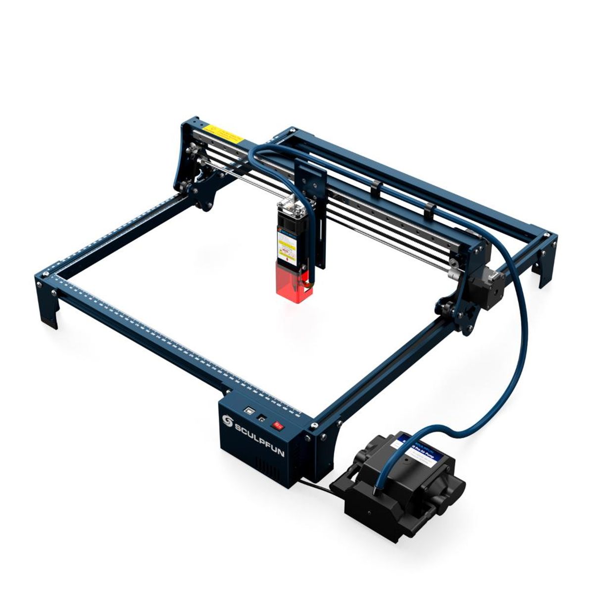 DETODOYMAS - Kit Grabadora Láser SCULPFUN S30 PRO 10W - Negro