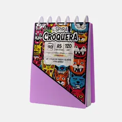 SPYRA - Croquera A5 ReSpyra Lila Aquarell