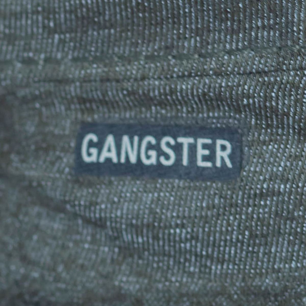 GANGSTER - Plus Short Canvas Wide F Gris
