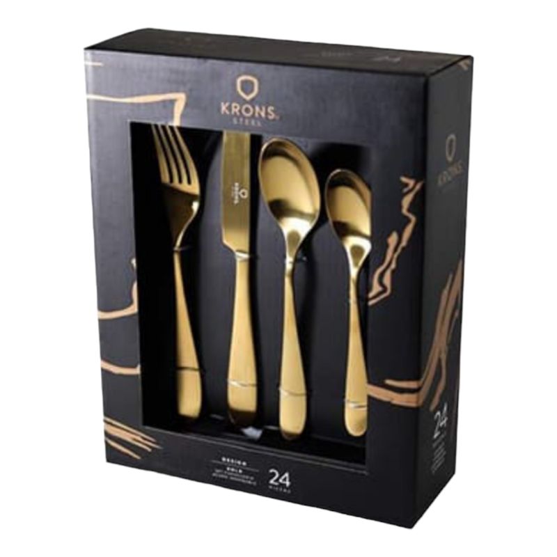 KRONS - Set 24 Pzs Gold Krons