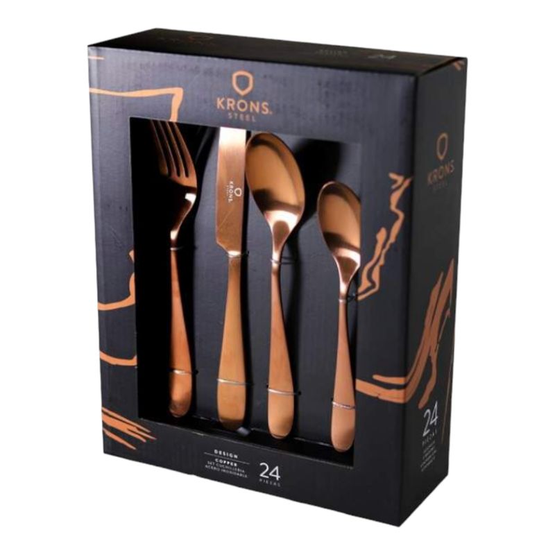 KRONS - Set 24 Pzas Copper Krons