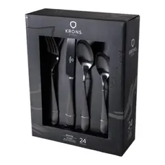 KRONS - Set 24 Pzas Black