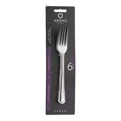 KRONS - Set 6 Tenedores Mesa Blister Perlado