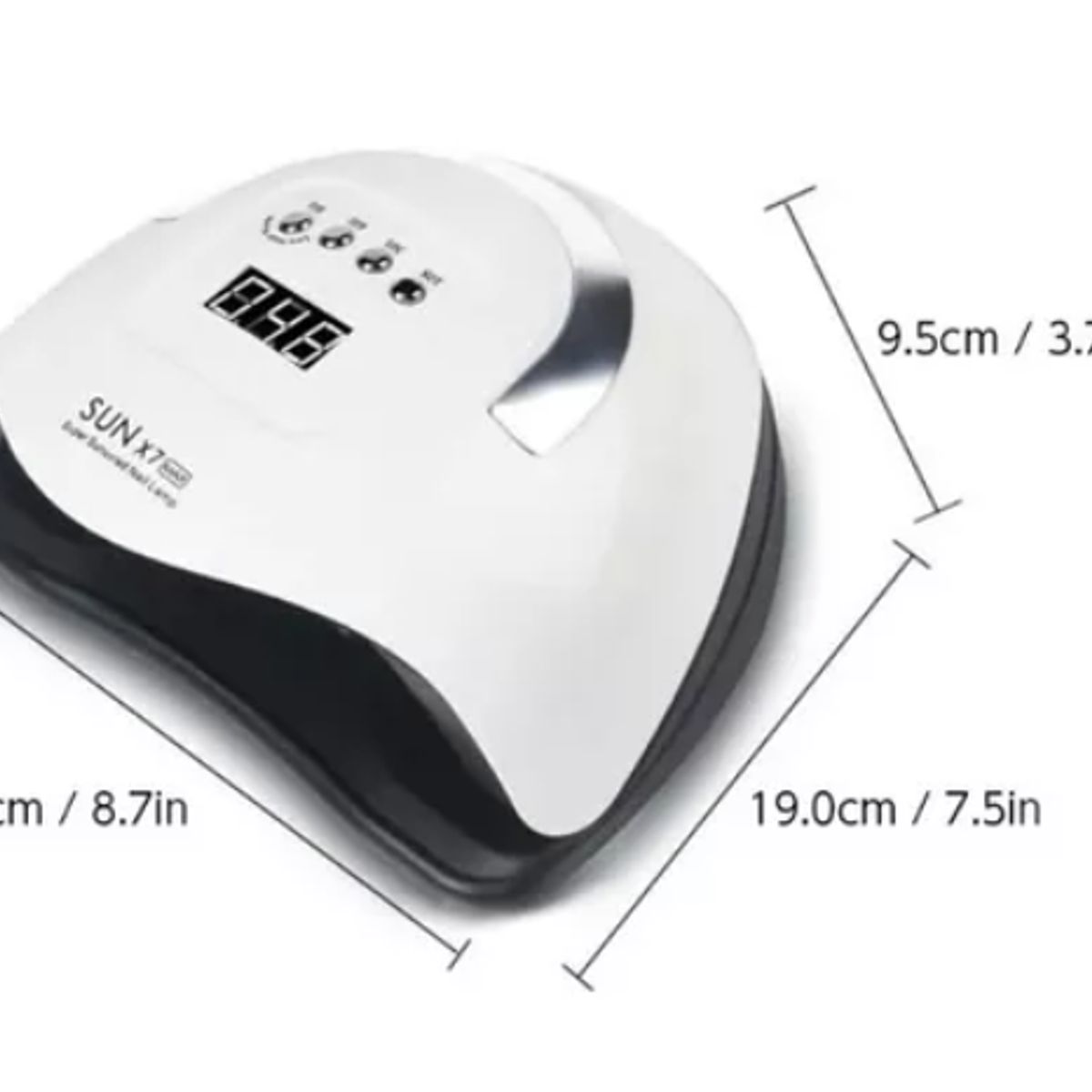 GENERICO - Lampara Uv Led Manicure 180w + Torno 2000  Manicure