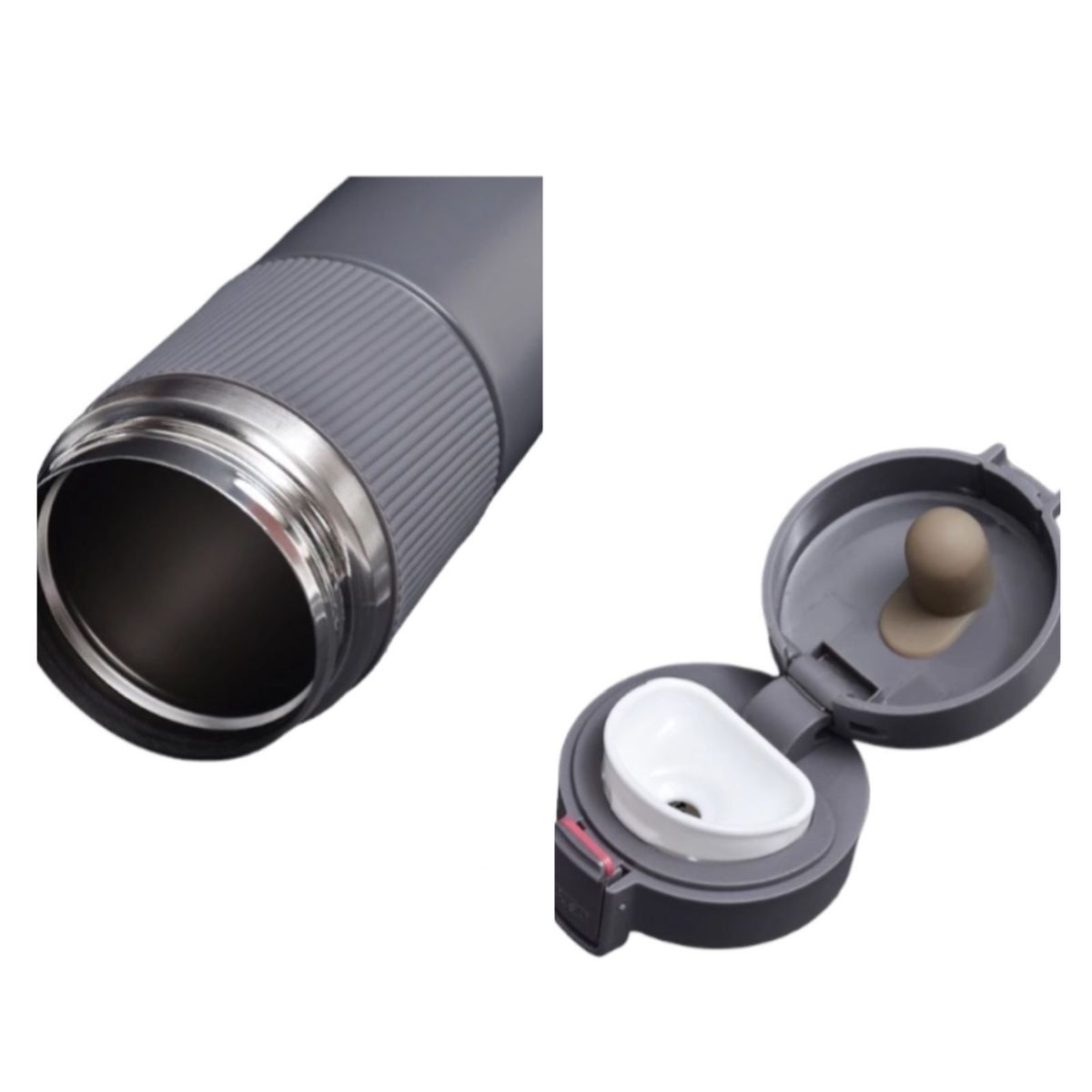 GENERICO - Termo Agua Caliente Y Fria Cafe Vaso Termico Seguro 500ml