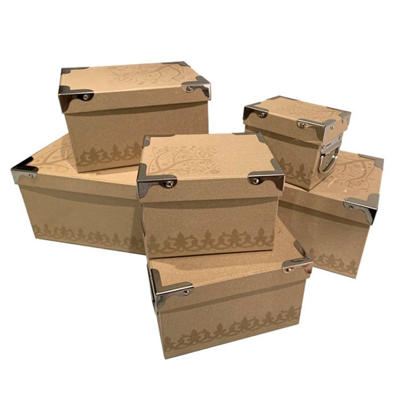 BRIC - Cajas con tapa set de 6