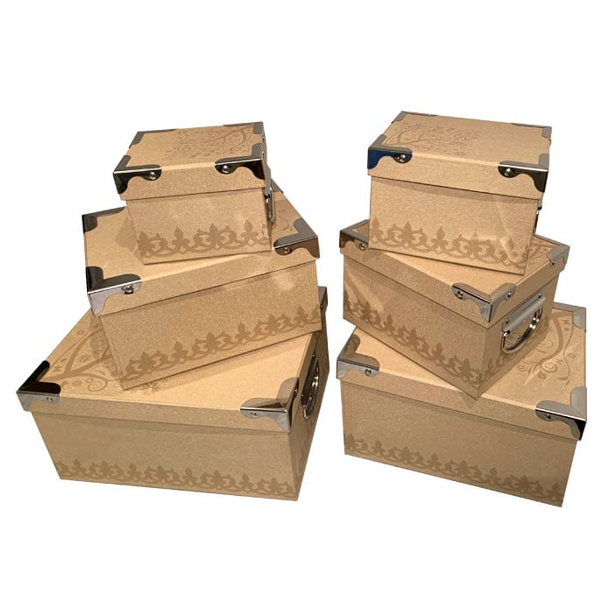 BRIC - Cajas con tapa set de 6