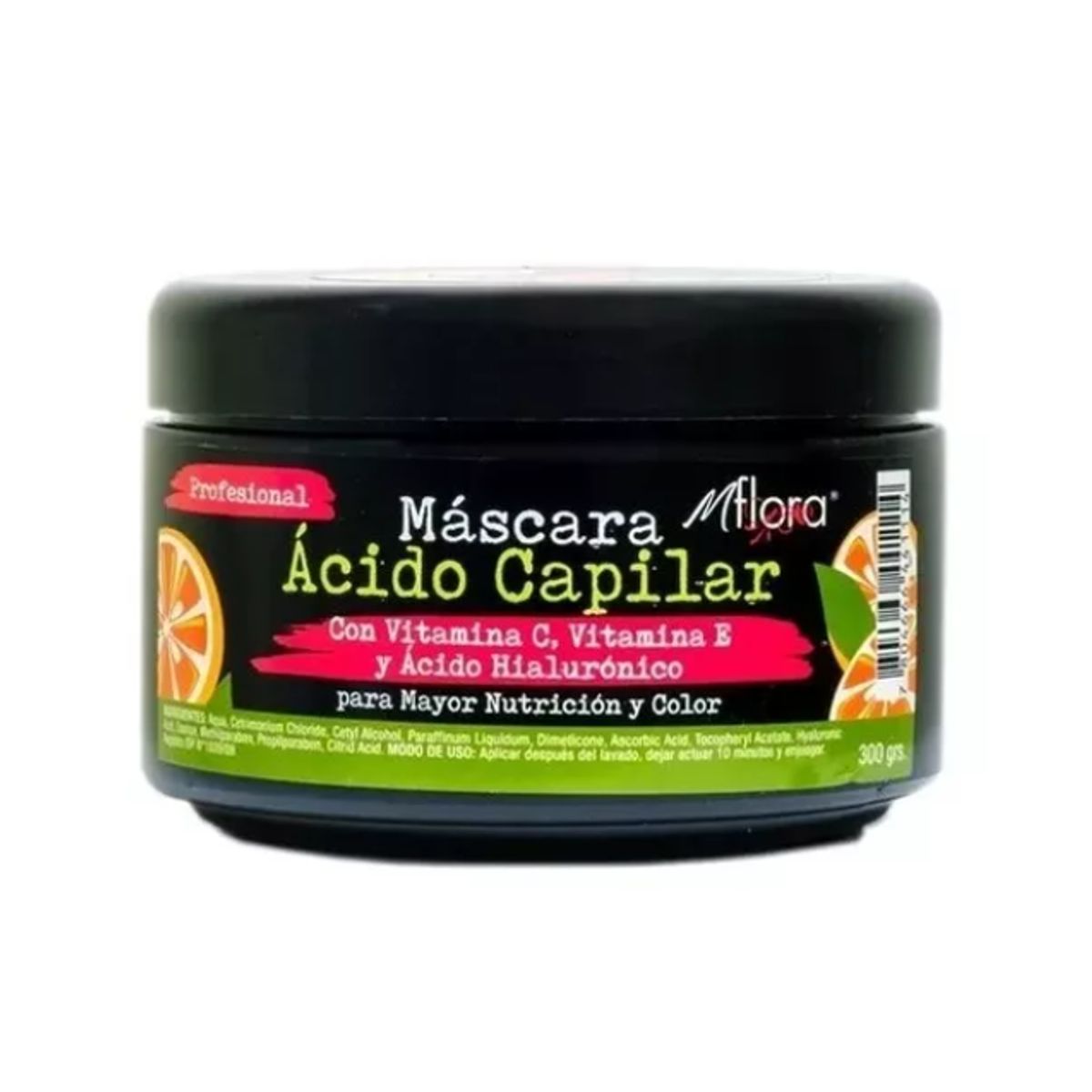 MFLORA - Pack 10 Crema Capilar Con Vitamina Y Acido Hialuronico Flora
