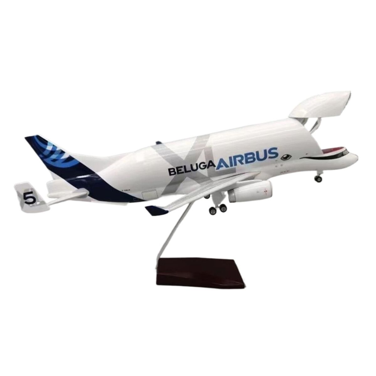 GENERICO - Avión de colección AIRBUS 330 "BELUGA", 42 cms