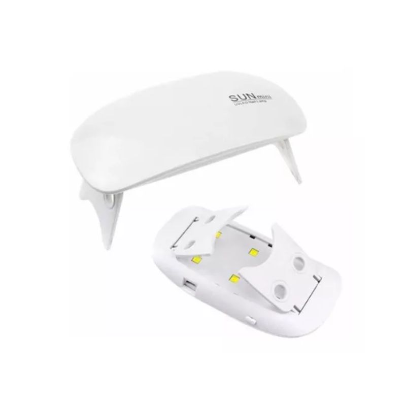 GENERICO - Pack X 10 Sun Mini Lámpara Led Manicure Lámparas Uv Manicure