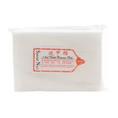 GENERICO - Pack 6 Papel Algodón Para Remover Uñas