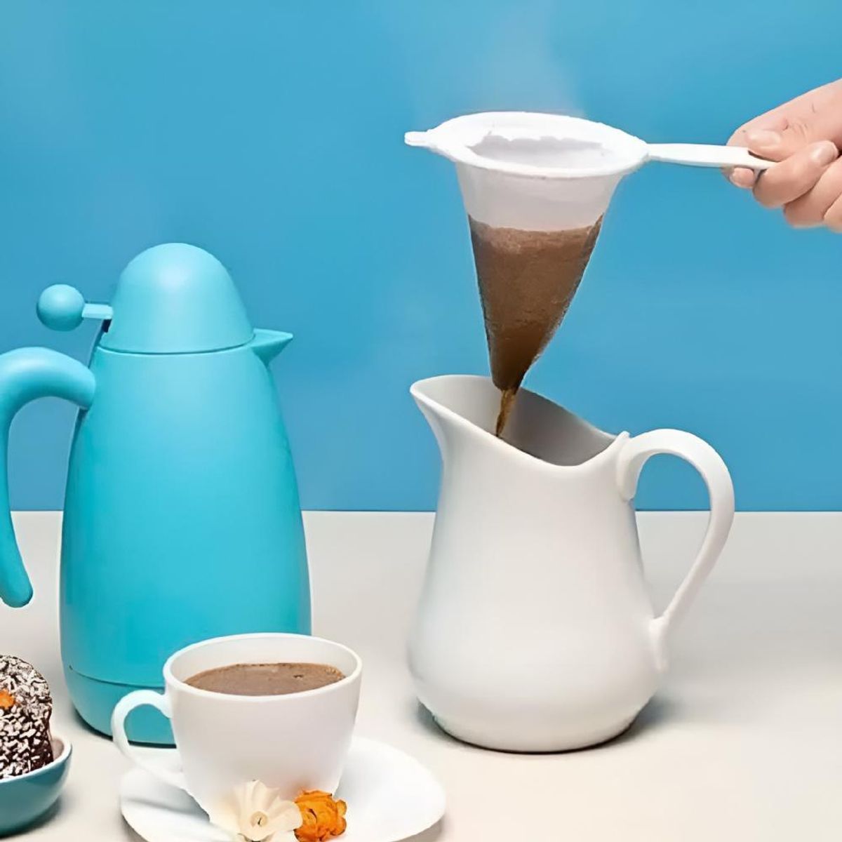 COOK IN - COLADOR DE TELA CAFE GRANO 14 CM COOK-IN