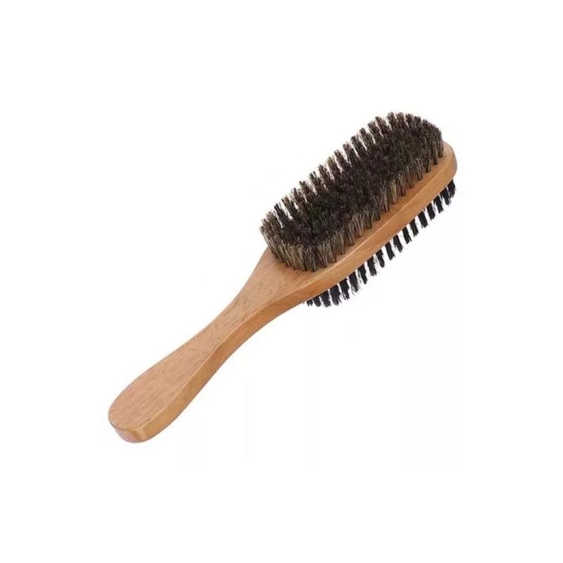 GENERICO - Pack 3 Cepillo Pulidor Para Barba Cabello Doble Barberia