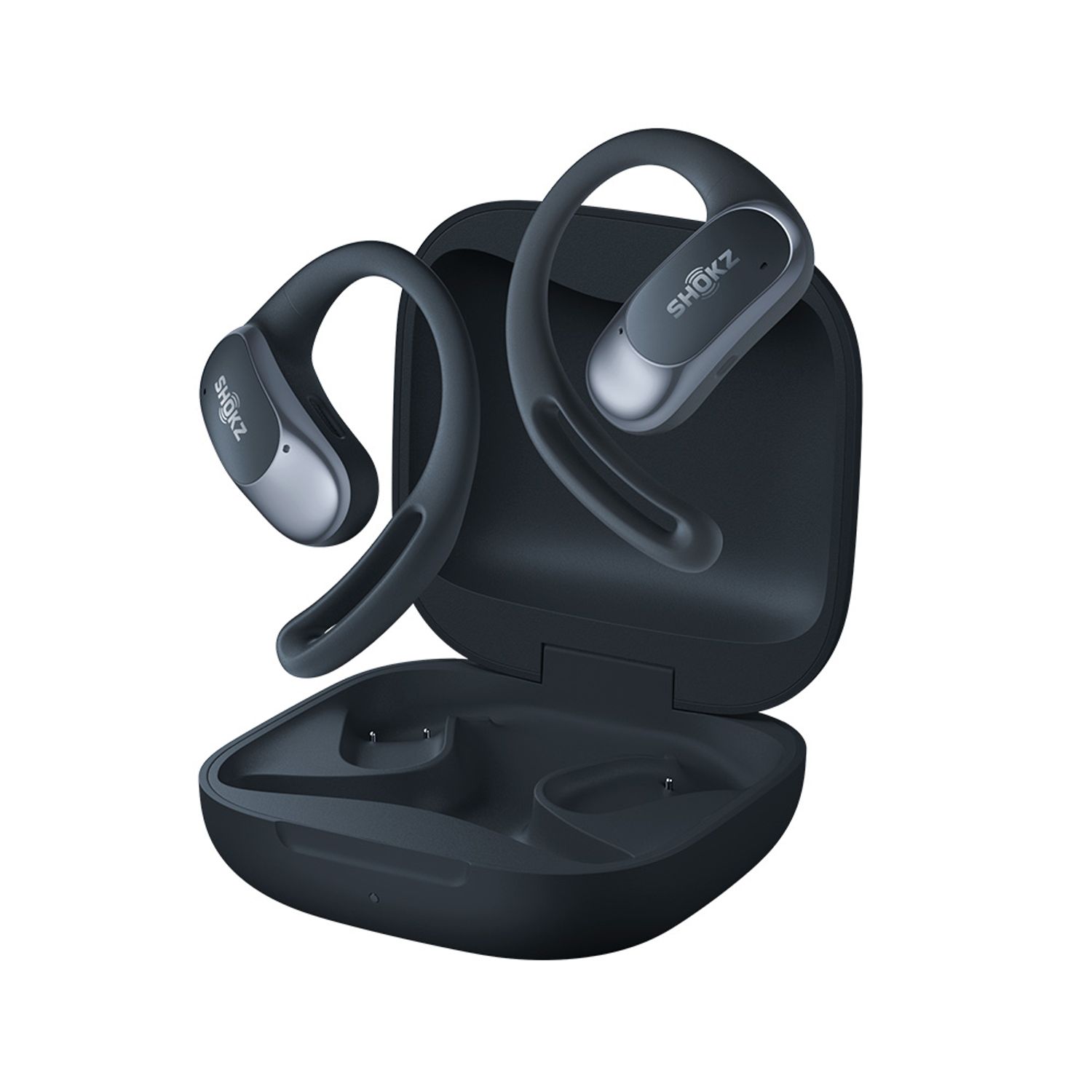OPENFIT SHOKZ AIR Earbuds Wireless Earbuds, Open-Ear Air OpenFit Shokz Amazon.co.jp: ブラック イヤホン