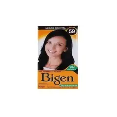 BIGEN - Tintura para cejas y cabello tono 59 Negro Oriental