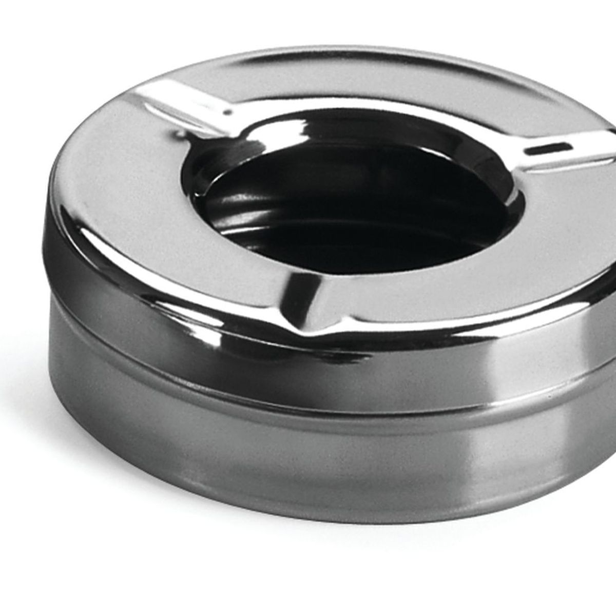 GENERICO - Cenicero Acero Inoxidable Contra Viento Para Hogar Carro