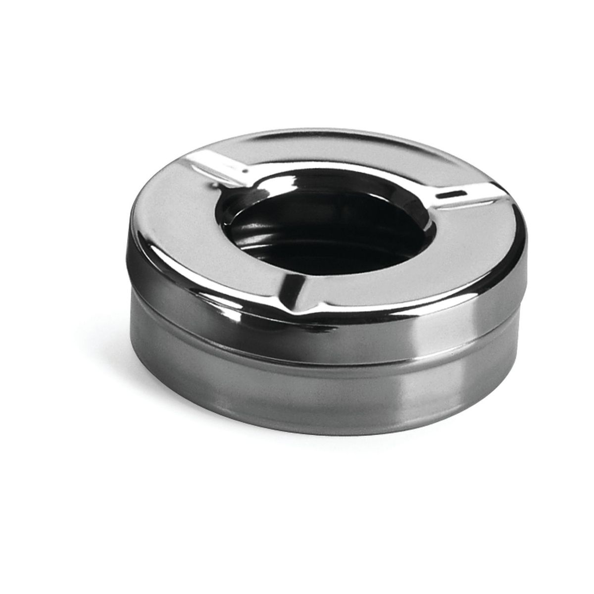 GENERICO - Cenicero Acero Inoxidable Contra Viento Para Hogar Carro