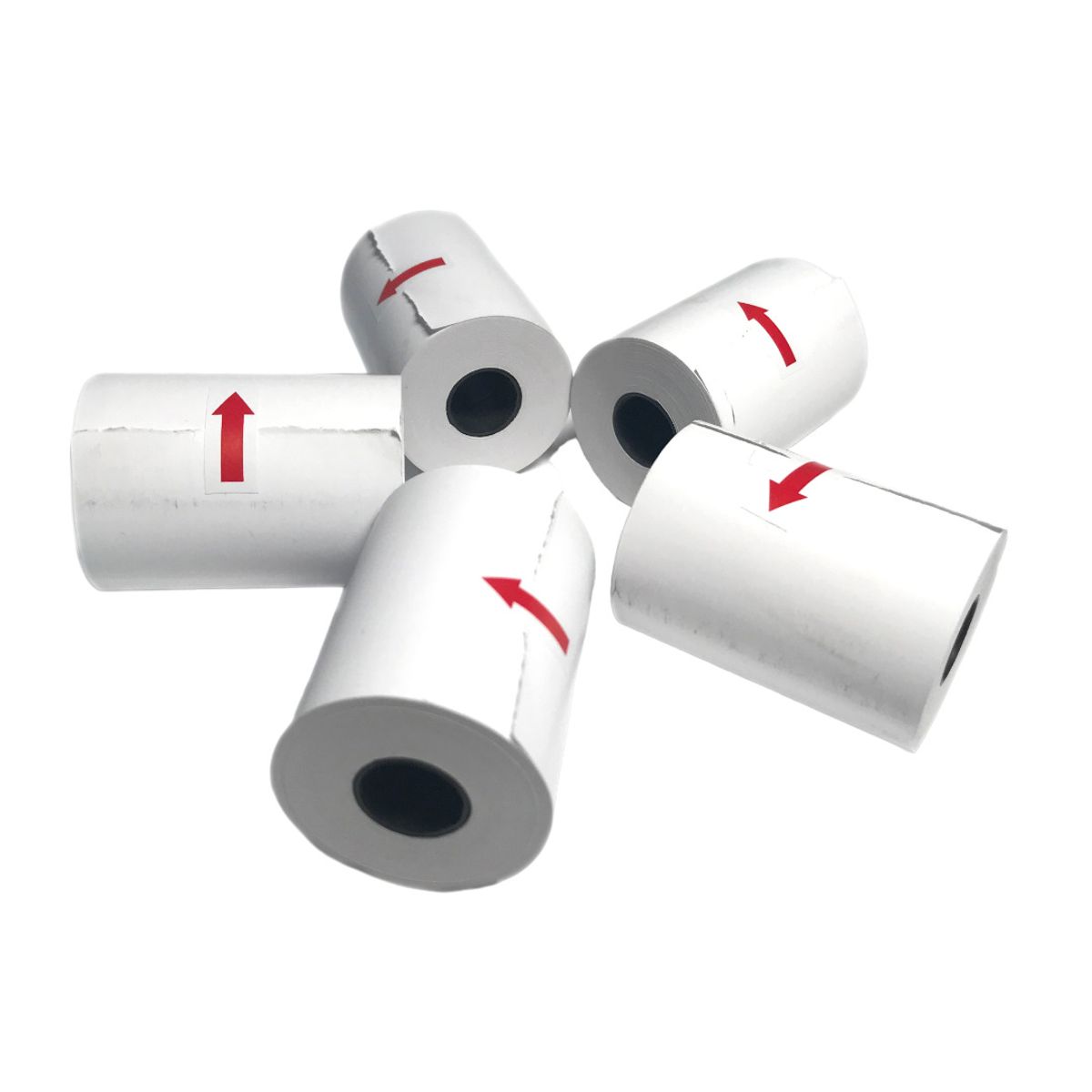 ROLLITOS - Papel Termico 40 Rollos 57mm x 17m Compraqui Klap Transbank