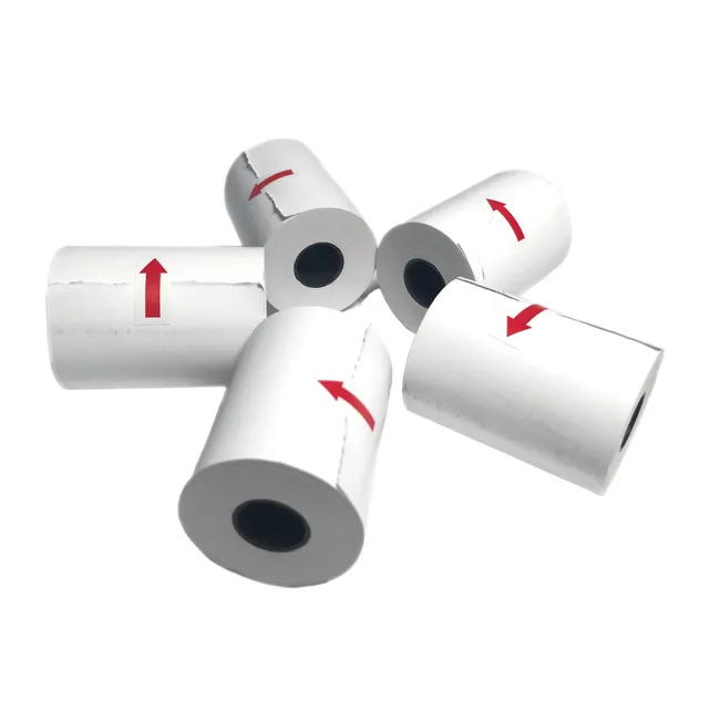 ROLLITOS - Papel Termico 40 Rollos 57mm x 17m Compraqui Klap Transbank